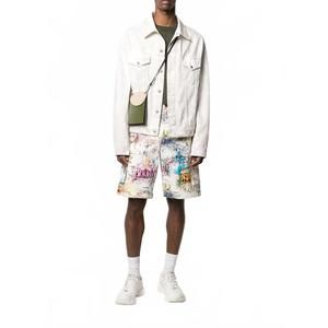 NEW VALENTINO roman sketches print bermuda shorts in multi